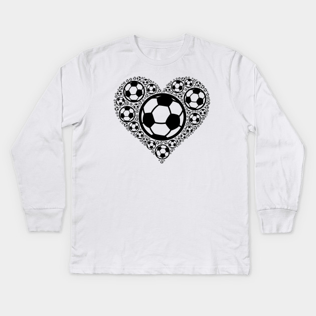 Soccer Balls in Heart | Soccer Player Gift